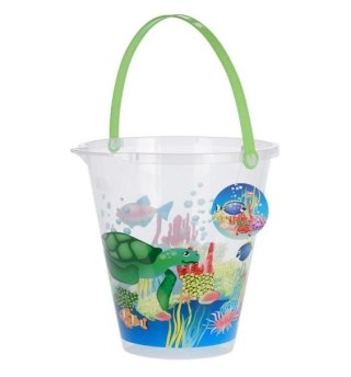 WIADERKO WIADERECZKO PLASTIKOWE DO PIASKU PIASKOWNICY PLAŻOWE DLA DZIECI