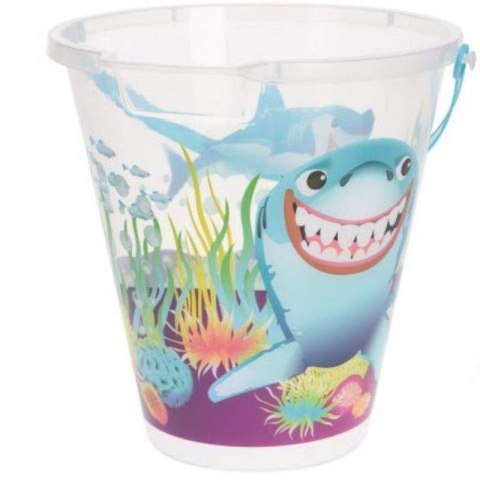 WIADERKO WIADERECZKO PLASTIKOWE DO PIASKU PIASKOWNICY PLAŻOWE DLA DZIECI