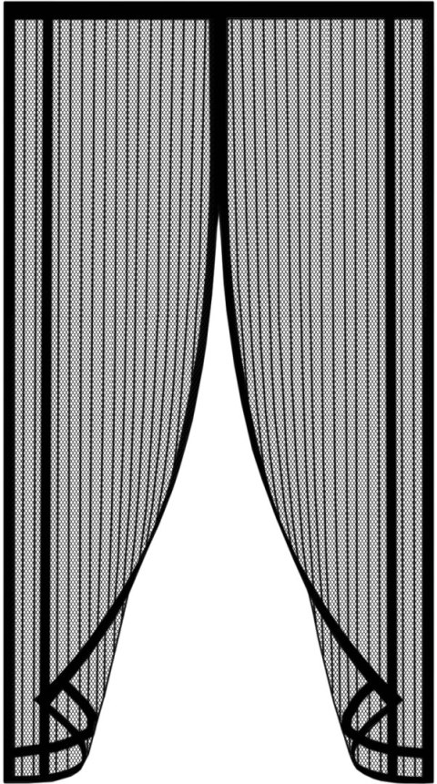 Moskitiera magnetyczna na drzwi do przycięcia Magic Mesh