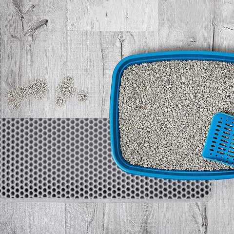 Mata dla kota wycieraczka Catsy 40x50 cm szara