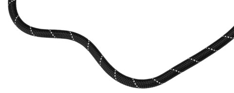 Mocna smycz dla psa treningowa odblaskowa KOBE 3m czarna