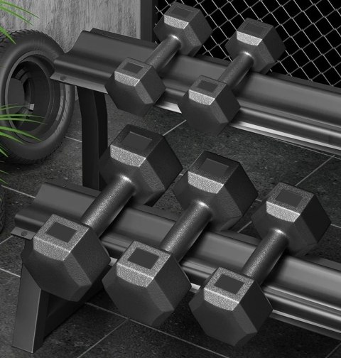 Zestaw 2 hantli KRONOS hantle 2x6 kg