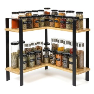 Półki na przyprawy SARITA bambusowe