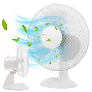 Wentylator biurkowy FRIO biały