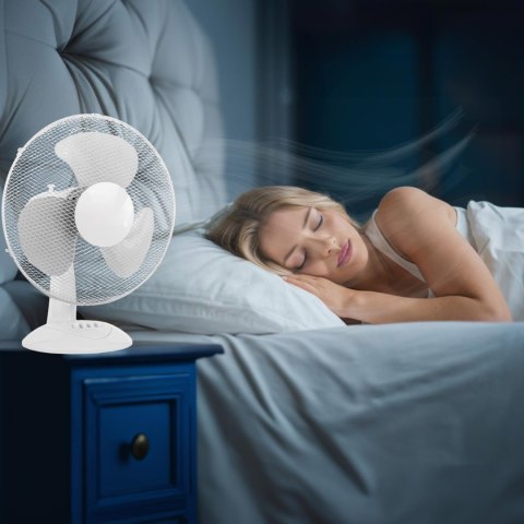 Wentylator biurkowy FRIO biały