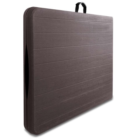 Stół cateringowy ogrodowy WOODLAND brązowy