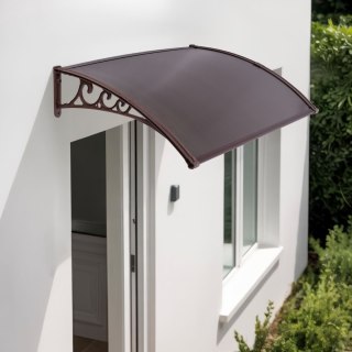 Daszek plastikowy Beno 80x150cm brązowy