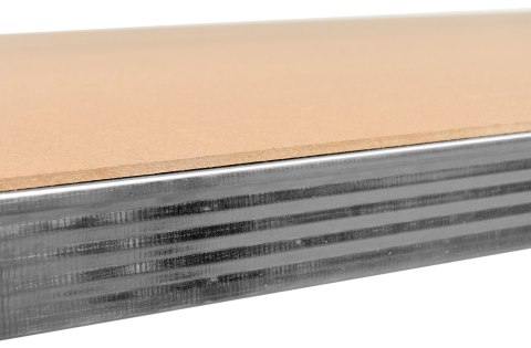 Regał stalowy magazynowy 200kg 5 poziomów 205x120x45 cm ocynkowany