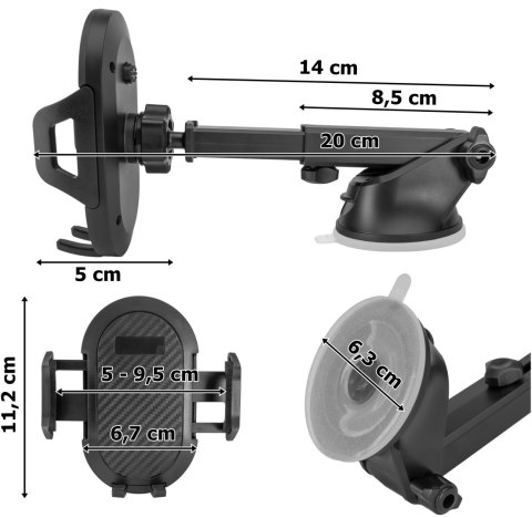 Uchwyt na telefon samochodowy HOLDER
