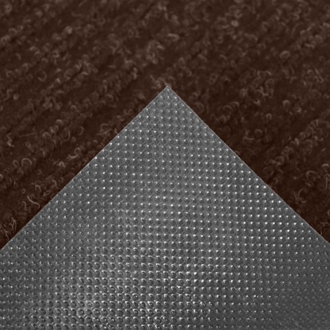 Wycieraczka do butów pod drzwi 60x90 cm Susana brązowa