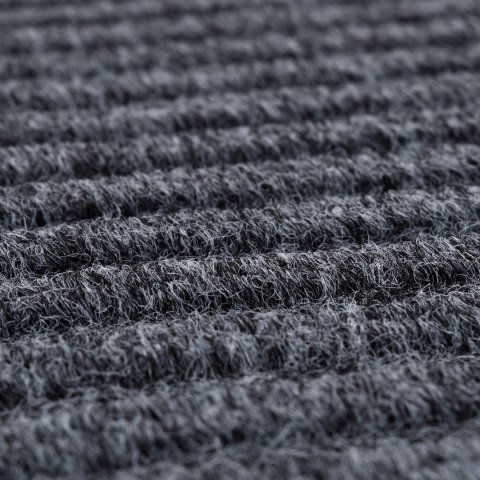 Wycieraczka do butów wejściowa pod drzwi 80x120 cm Yolanda szara