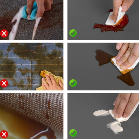 Komplet podkładek na stół TRIVAL GREY