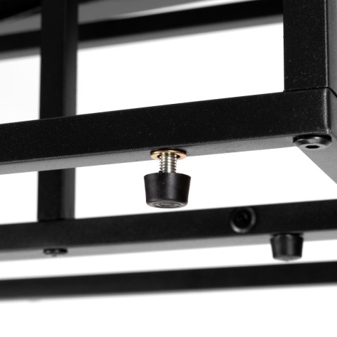 Kwietnik ANTIRES czarny marmur