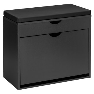 Szafka na buty do przedpokoju HEDOR BLACK