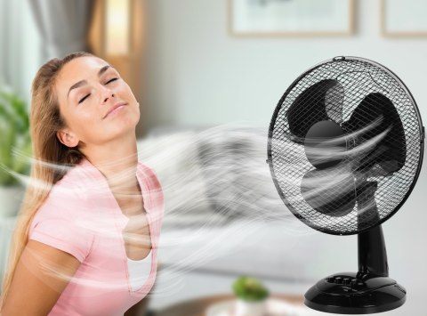 Wentylator biurkowy FRIO czarny