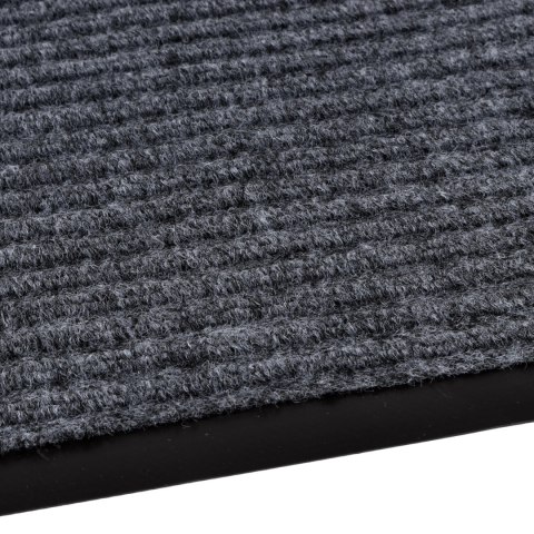 Wycieraczka do butów 40x60 cm Seila szara zestaw 2 sztuk