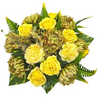 STROIK NA CMENTARZ JESIENNE KWIATY NA GRÓB MISA WSZYSTKICH ŚWIĘTYCH