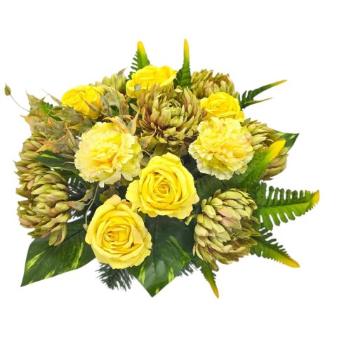 STROIK NA CMENTARZ JESIENNE KWIATY NA GRÓB MISA WSZYSTKICH ŚWIĘTYCH