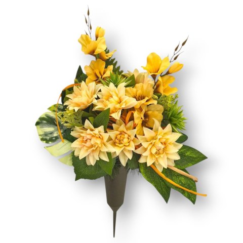 STROIK NA CMENTARZ SZPIC BUKIET DO WBIJANIA W ZIEMIĘ PRZY KRZYŻU GROBIE KAPLICZCE