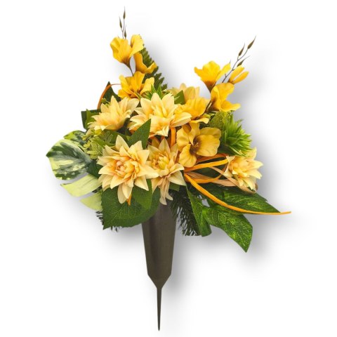 STROIK NA CMENTARZ SZPIC BUKIET DO WBIJANIA W ZIEMIĘ PRZY KRZYŻU GROBIE KAPLICZCE