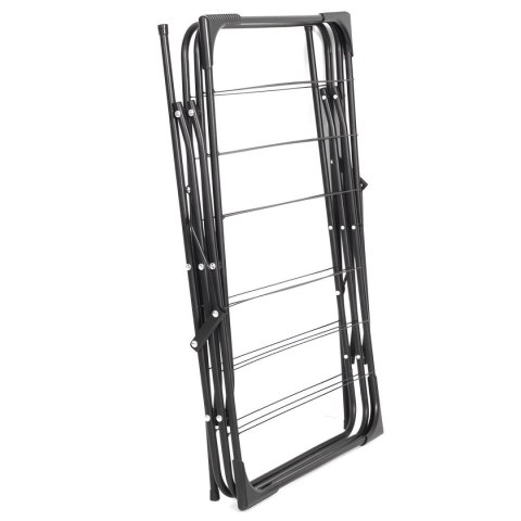 3-POZIOMOWA STOJĄCA SUSZARKA BALKONOWA PIONOWA NA PRANIE, SKŁADANA, 6 SKRZYDEŁ BRUNBESTE BB-3911