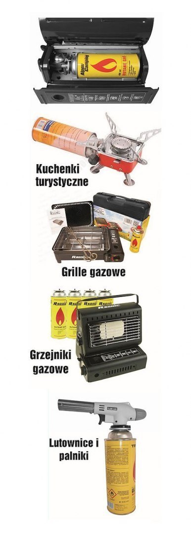 4 x GAZ NABÓJ GAZOWY / KARTUSZ 227g TYP MSF-1a TS-700