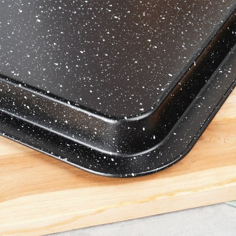 Blacha forma do pieczenia mięsa ciasta granitowa 38x26.5x1.5cm VILDE 279027