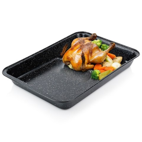 Brytfanna granitowa brytfanka do piekarnika 47.5x32x5.5cm VILDE 279026