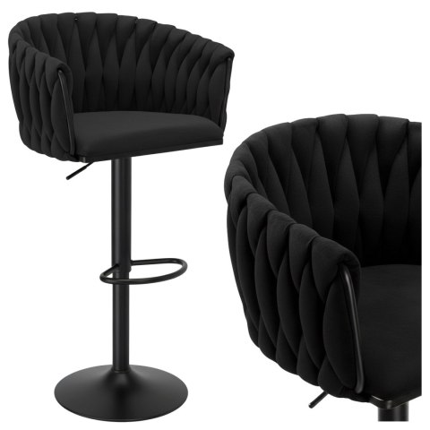 Hoker barowy Cofton Black czarny Velvet