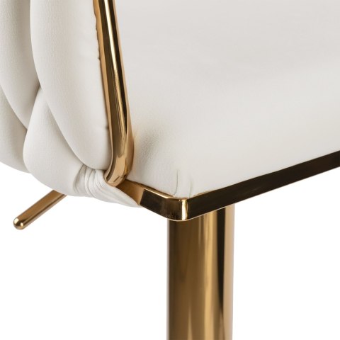 Hoker barowy Cofton Gold kremowa biel