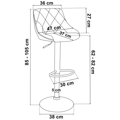 Hoker barowy Cydro Black Mokka Velvet