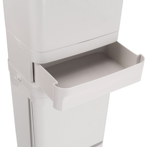 Kosz na śmieci do segregacji NARDAN szary 42 litry