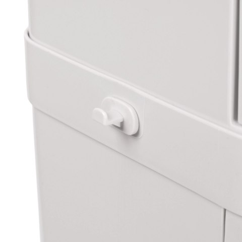 Kosz na śmieci do segregacji NARDAN szary 42 litry