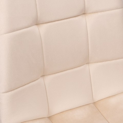 Krzesło welurowe MONTANA VELVET beżowe
