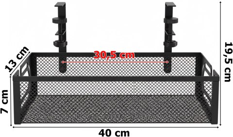 Półka na kable prowadnica na przewody VALIA