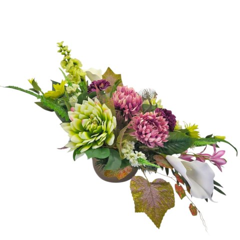 Stroik na cmentarz kompozycja kwiatowa na grób święto 1 listopada