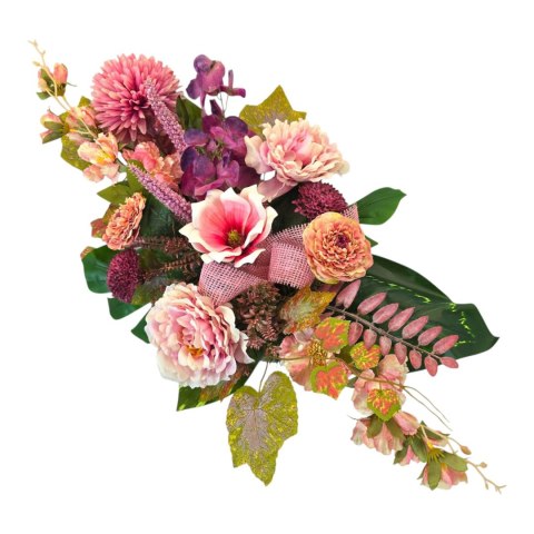 Stroik na cmentarz kwiaty wiązanka miska na grób wszystkich świętych 1 listopada    