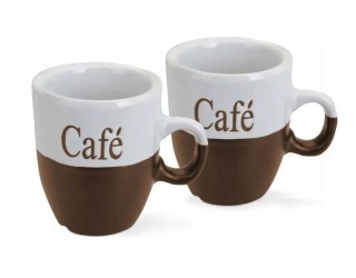KOMPLET 2 MINI KUBKI DO KAWY KUBEK ESPRESSO 150 ml