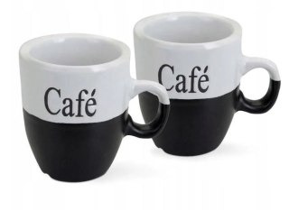 KOMPLET 2 MINI KUBKI DO KAWY KUBEK ESPRESSO 150 ml