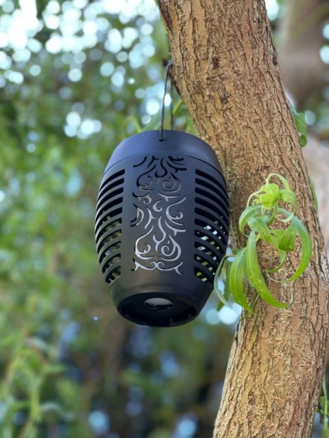LAMPA SOLARNA WBIJANA DO OGRODU RUCHOMY PŁOMIEŃ 50 cm 1 szt.