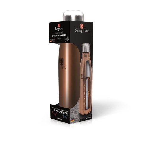 BUTELKA TERMICZNA 500ml BERLINGER HAUS METALLIC LINE ROSE GOLD BH-1761
