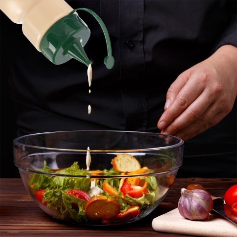 Butelka dyspenser dozownik pojemnik do sosów sosu majonezu 680ml ORION 152916