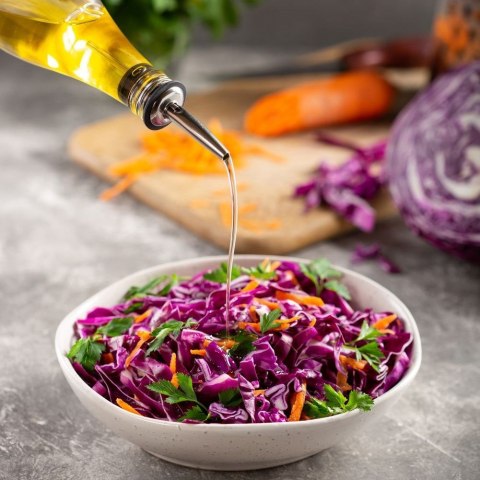 Butelka na oliwę ocet przyprawy szklana pojemnik z dozownikiem 250ml ORION 152370