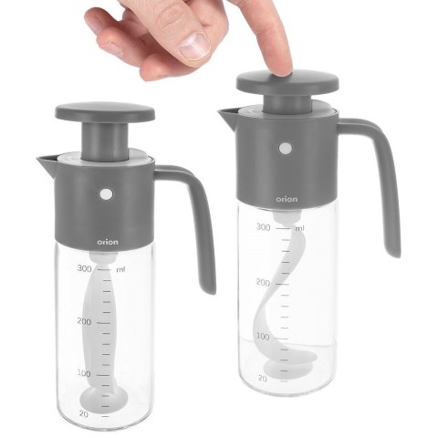 Butelka szklana do mieszania oliwy dressingu sosu sosów ręczna 350 ml ORION 131310