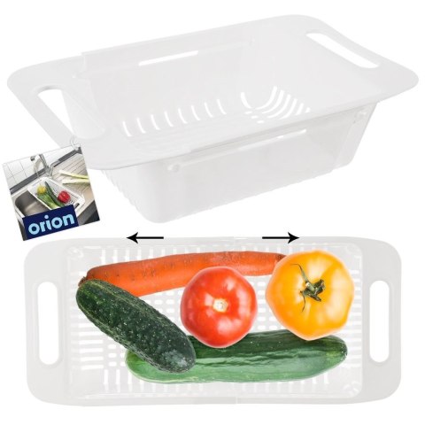 CEDZAK KUCHENNY REGULOWANY DO ZLEWU SITKO DURSZLAK NA ZLEW 32-44X20X8CM ORION 731623