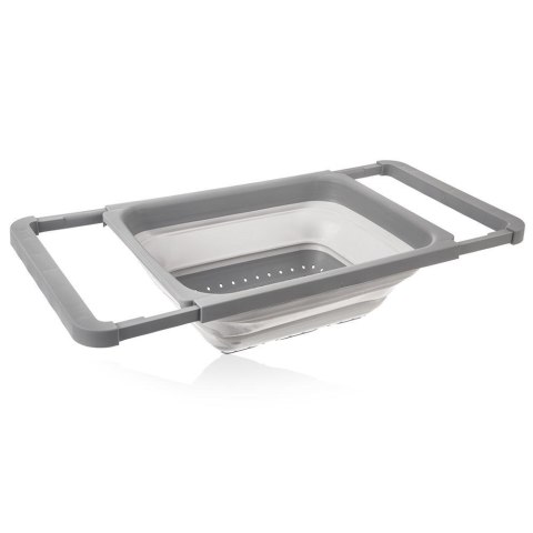 CEDZAK KUCHENNY SILIKONOWY SKŁADANY NA ZLEW DURSZLAK SITKO KEMP 39X26.5CM ORION 124482