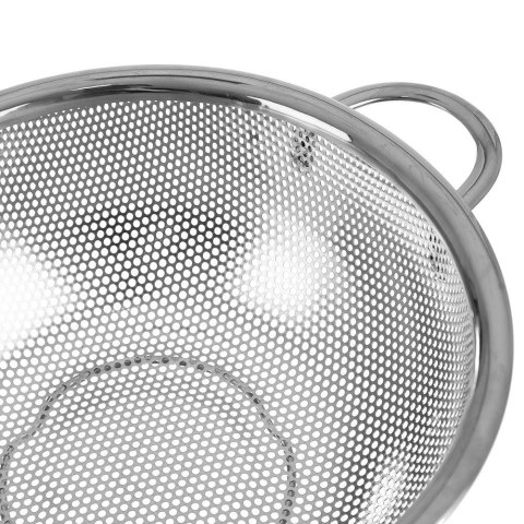 CEDZAK KUCHENNY Z UCHWYTAMI DURSZLAK STALOWY SITKO ANETT 16.5CM ORION 124476