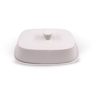 CERAMICZNA MASELNICZKA MASELNICA NA MASŁO MAESTRO WHITE MR-20002-45