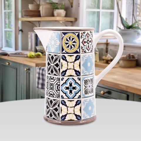 CERAMICZNY DZBANEK NA WODĘ MLEKO SOKI 1.0L MAESTRO HOLIDAY IN PORTO MR-20005-55