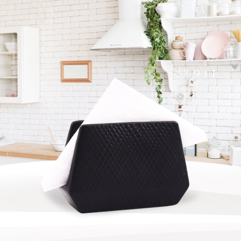 CERAMICZNY SERWETNIK STOJAK NA SERWETKI MAESTRO BLACK MR-20001-44